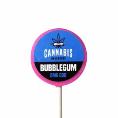 Cannabis Bakehouse CBD Lízátko - Bubblegum, 5mg CBD