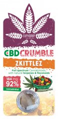 Euphoria Zkittlez CBD Crumble (184 mg to 460 mg CBD)