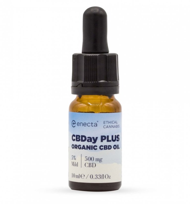 *Enecta CBDay Plus Mild Full Spectrum CBD oil %5, 500 mg, 10 ml