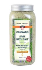 Palacio Kannabis & Sage Baðsalt 900g