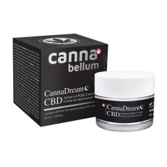 Cannabellum CBD CannaDream advancet naktinis kremas, 50 ml