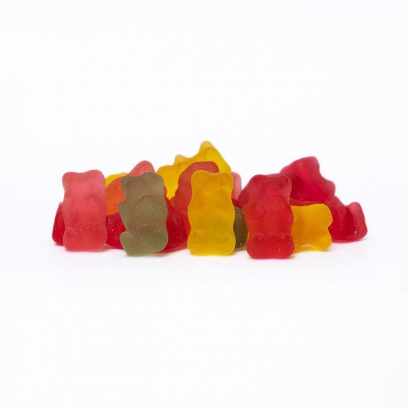 Hemnia CBD Gummies Bears, Cherry, Kiwi, Pineapple, Strawberry, 500 mg CBD, 100 pcs x 5 mg