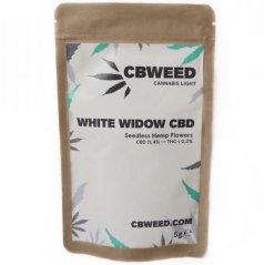 Cbweed White Widow CBD Flower - 2 to 5 grams