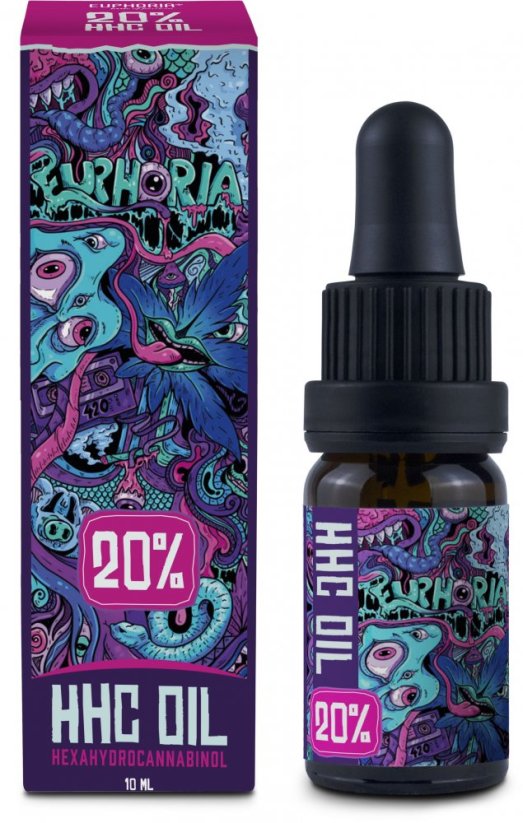 Euphoria HHC olja 20 %, 10 ml