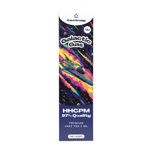 Canntropy HHCPM Vape Pen Galactic Gas, ποιότητας HHCPM 97%, 2 ml