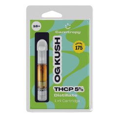 Canntropy Kartuša THCP OG Kush - 5 % THCP, 90 % CBD, 1 ml