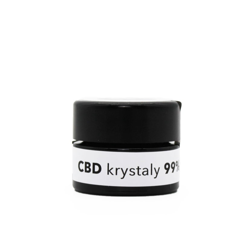 Hemnia kristalli CBD 99%, 2000mg CBD, 2 grammi