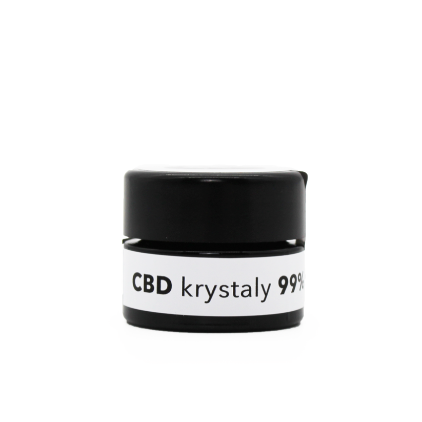 Hemnia CBD crystals 99%, 1000mg CBD, 1 gram