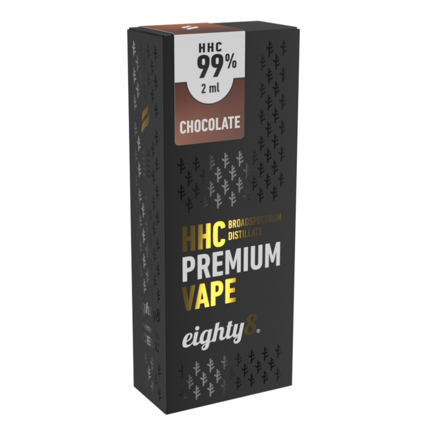 Eighty8 HHC Vape Čokoláda, 99 % HHC, 2 ml