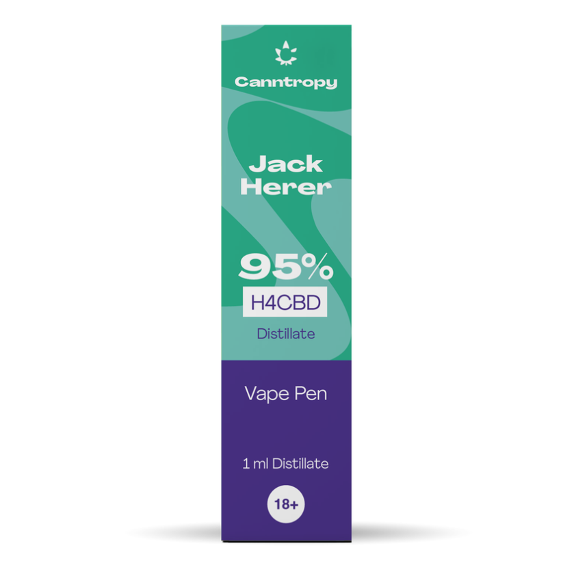 Canntropy H4CBD Pluma vaporizador Jack Herer 95%, 1 ml