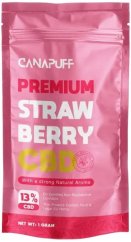 CanaPuff CBD Konopný květ Strawberry, CBD 13 %, 1 g - 10 g