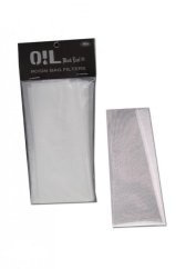 Sacchetti filtro colofonia per olio Black Leaf 70mm x 150mm, 50u - 250u, 10pz