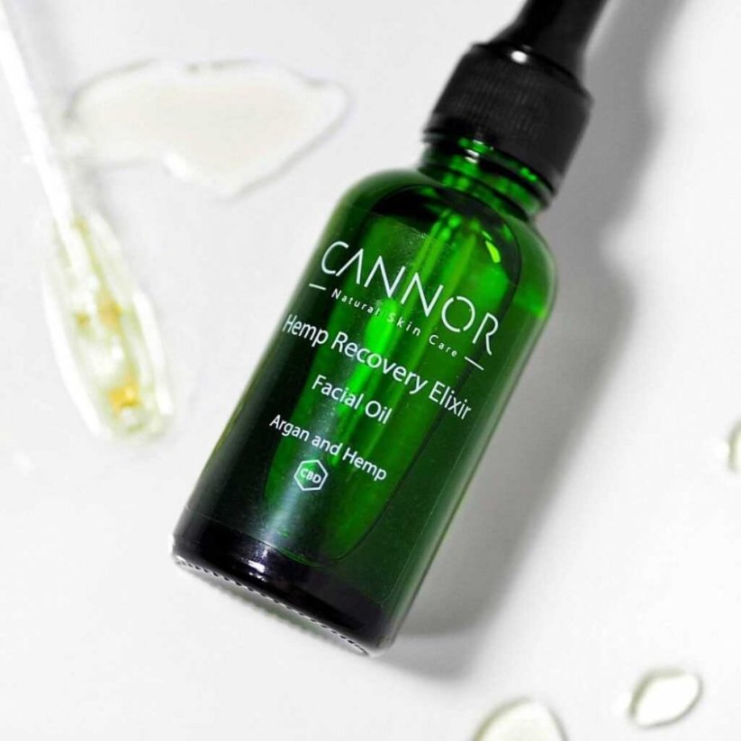 Cannor Hemp Recovery Elixir – Facial Oil with CBD – 500ml