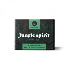 Happease Jungle Spirit kartuşu 1200 mg, %85 CBD, 2 adet x 600 mg