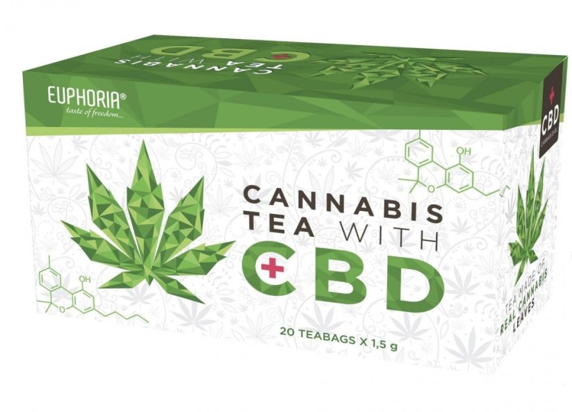 Euphoria Te tal-Kannabis bis-CBD, 30g