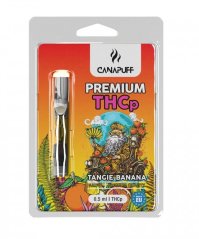 CanaPuff THCP კარტრიჯი Tangie Banana, 79 % THCP, 0,5 მლ