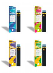 Canntropy THCV Vapes, All-in-One-Set – 4 Geschmacksrichtungen x 1 ml