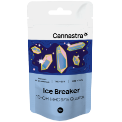 Cannastra 10-OH-HHC Hash Ice Breaker 90% de qualidade, 1 g - 100 g