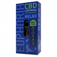 Euphoria Cartucho CBD Relaxar 300 mg, 0,5 ml