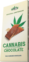 HaZe Cannabis mælkechokolade - karton (15 barer)