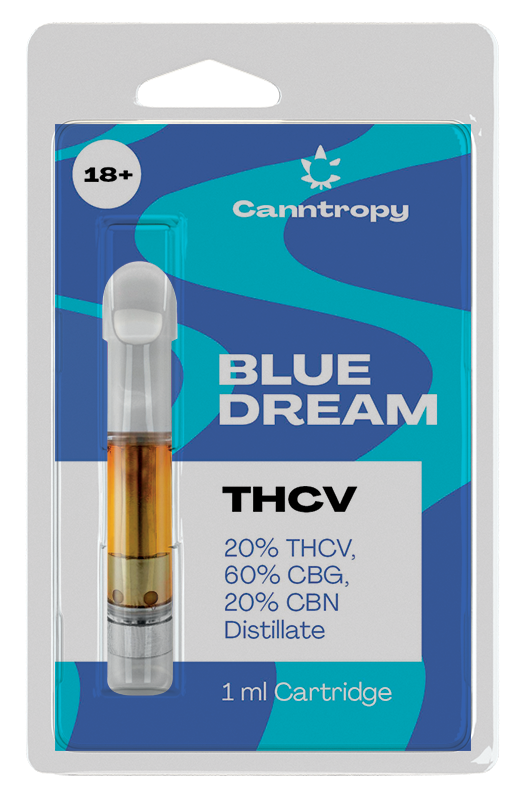 Canntropy THCV Cartridge Blue Dream - 20 % THCV, 60 % CBG, 20