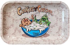 Best Buds Cookies And Cream Metall-Rolltablett, mittelgroß, 17 x 28 cm