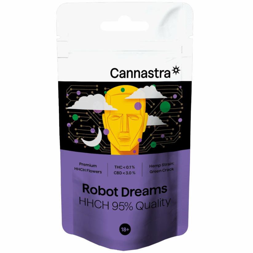 Cannastra HHCH Flower Robot Dreams, HHCH 95% chất lượng, 1g - 100 g