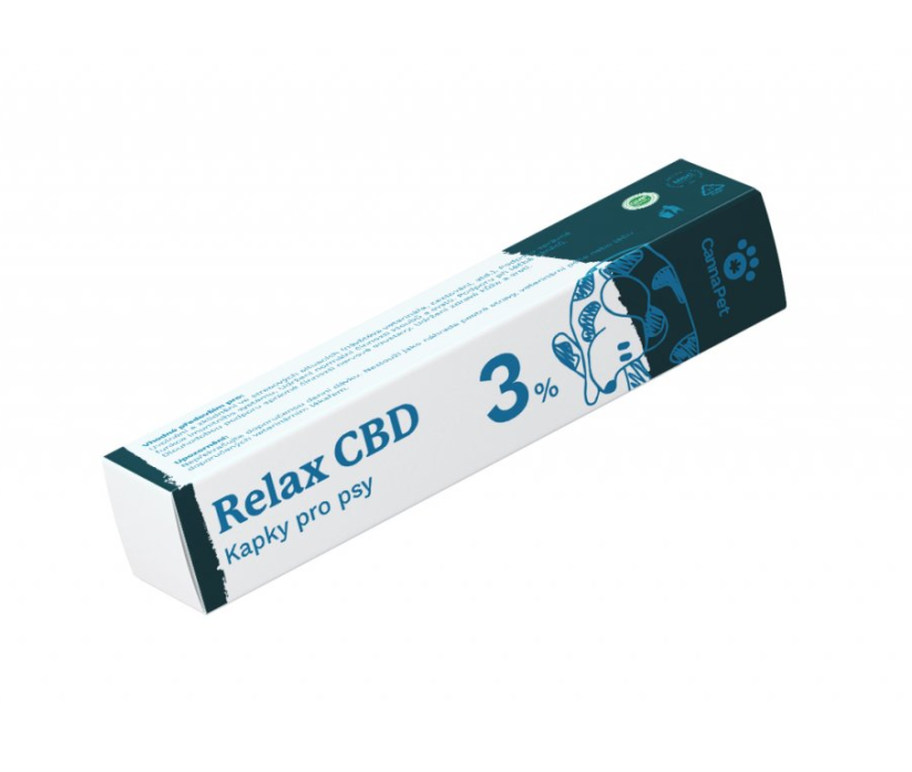 CannaPet Relax CBD 3 % Köpekler için Damla, 7 ml, 210 mg