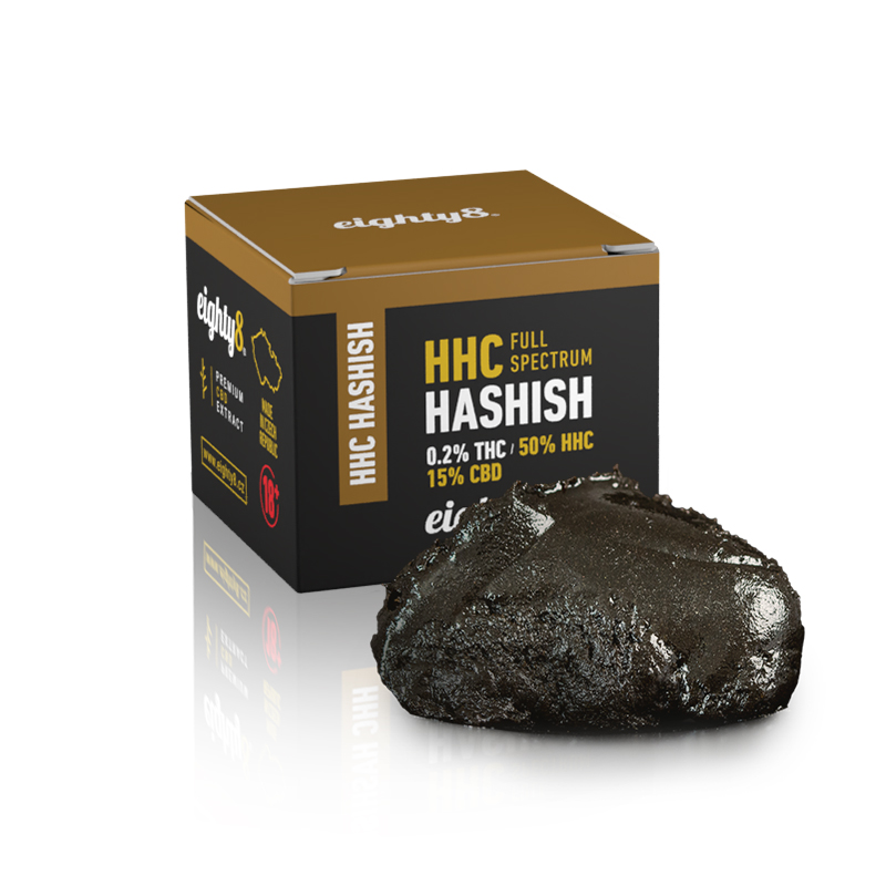 Eighty8 - HHC Hashish, 50% HHC, 5g