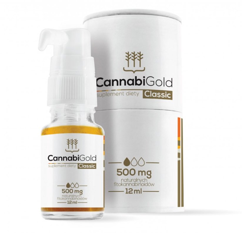 CannabiGold Klasik altın yağı %5 CBD, 1500 mg, 30 g
