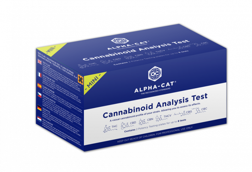 Alpha-CAT Analysetest cannabinoïden - MINI-kit