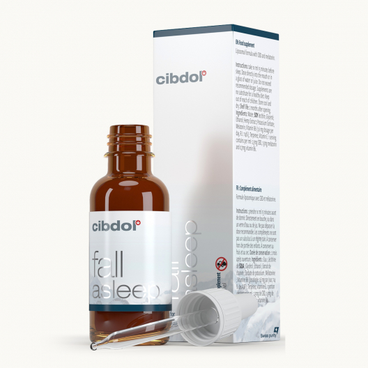 Cibdol Ruduo Užmigo Meladol su CBD 75 mg, 30 ml