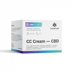 CannaCare Krim CC rami malam dengan CBD, 60 ml