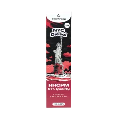 Canntropy HHCPM Vape Pen NYC Diesel, HHCPM 97% jakości, 2 ml