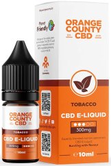 Orange County CBD E-líquido Tabaco, CBD 300 mg, 10 ml