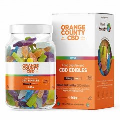 Orange County CBD Gummies Flessen, 85 stuks, 3200 mg CBD, 465 g
