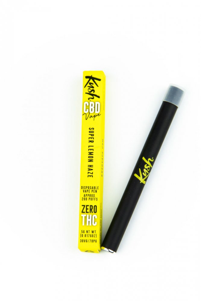 Kush Vape - CBD Stift Vaporizer, Super Lemon Haze, 200 mg CBD