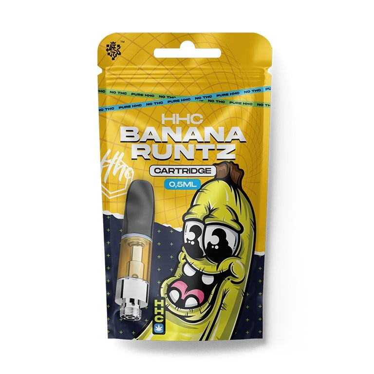 Czech CBD HHC-kasetti Banana Runtz 94 %, 0,5 ml