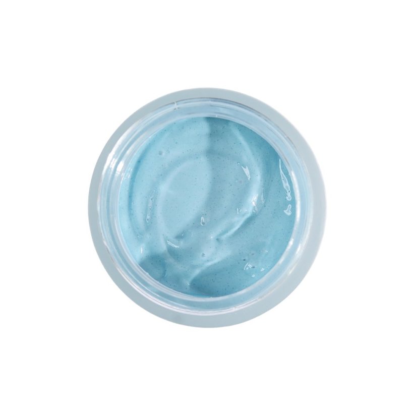 Cannor Hazelnut face scrub Blue Clay & CBD, 50 ml