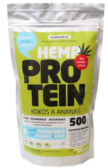 Zelena Zeme Hemp Protein Coconut & Pineapple 500g