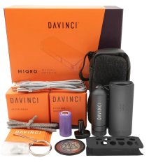 DaVinci MIQRO vaporizer - Onyx / Black - Explorer´s Collection Set