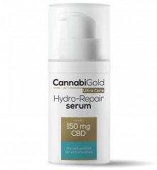 CannabiGold Hidroreparación piel seca suero CBD 150 mg, 30 ml