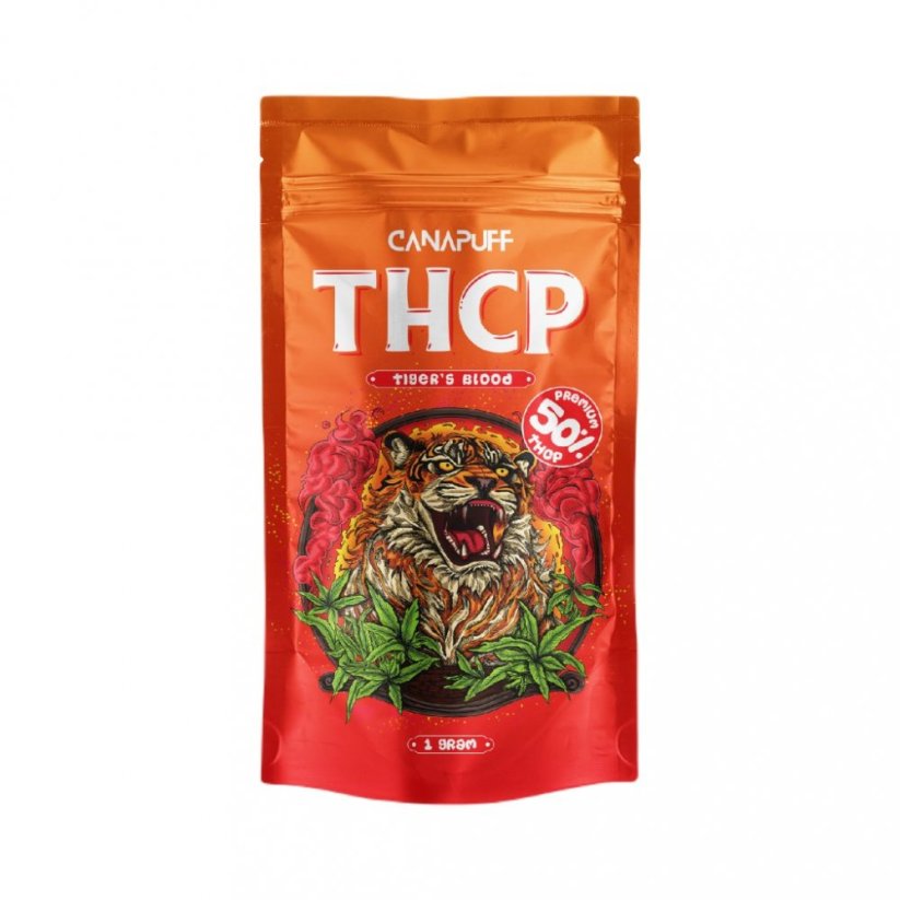 CanaPuff THCp cvijet TIGROVA KRV, 50 % THCp, 1 g - 5 g