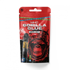 Czech CBD HHC Set akkumulátor + kazetta Gorilla ragasztó, 94 %, 1 ml