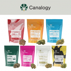 Canalogy CBD Flowers, All in One Set - 7 varieties x 1g to 100g