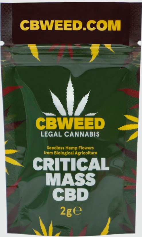 CBWeed Kritisch Masse CBD-Blume, 2-5 Gramm