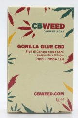 Cbweed CBD tæknilega hampi blóm Gorilla Glue - 1 grömm
