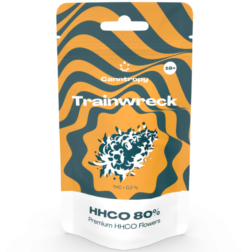 Canntropy HHCO Wrak pociągu kwiatowego 80%, 1 g - 100 g