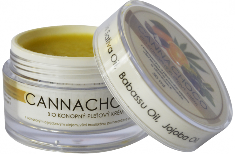 Canabis Produit Cannachoco Bio crème pour la peau 14 ml