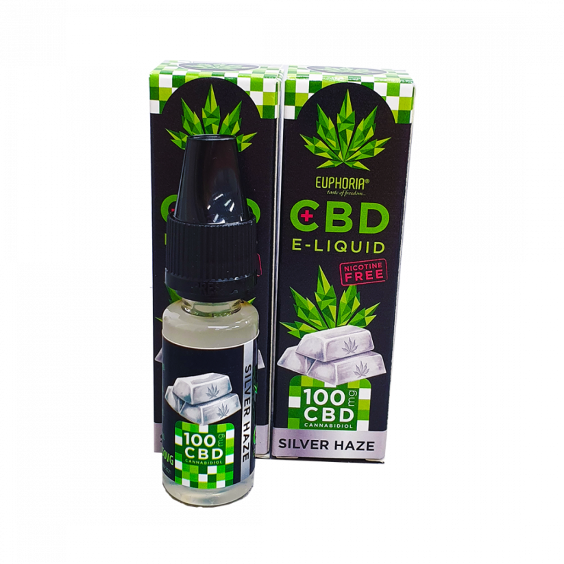 Euphoria CBD Liquid Silver Haze 10ml, 100mg CBD